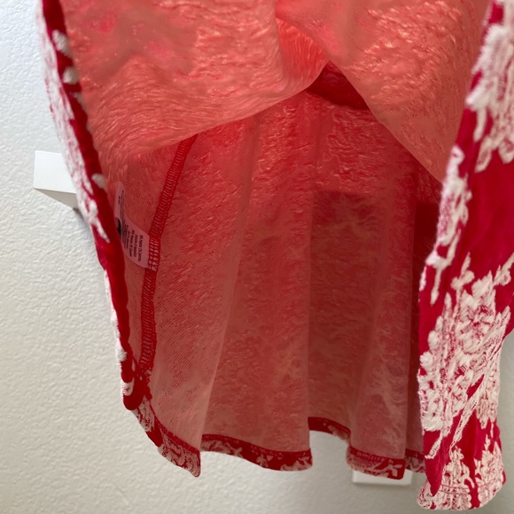 Janie and Jack Red Floral Dress - Picture 7 of 8